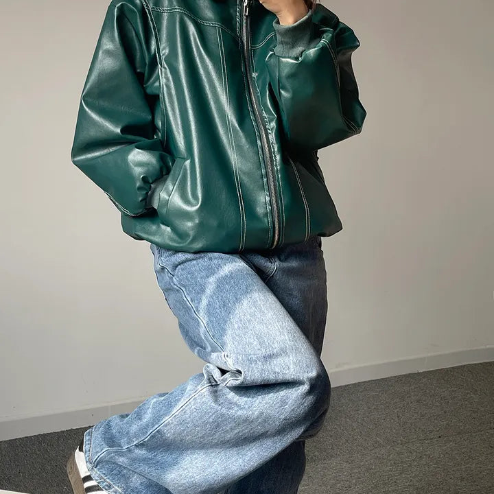 Brooke bomber con cremallera