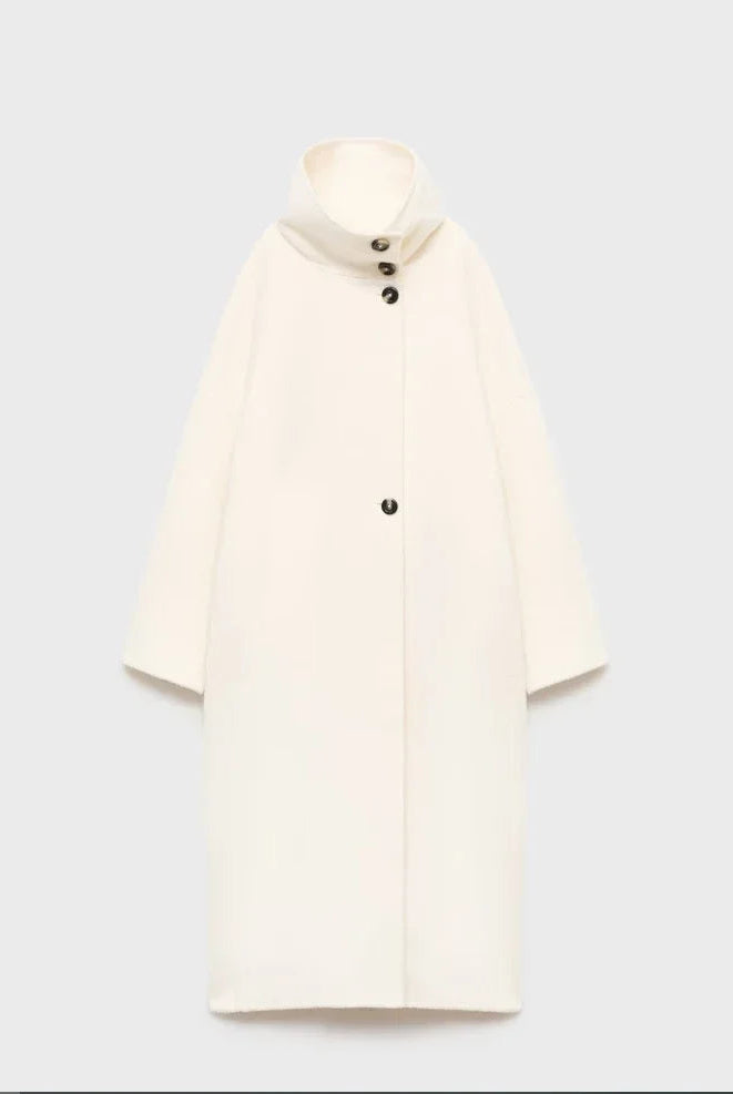 Julia Stand Collar Long Coat 6