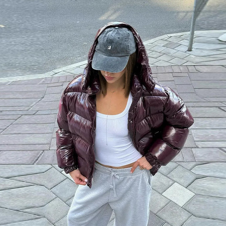 Nicole Hooded Puffer Jacket 8