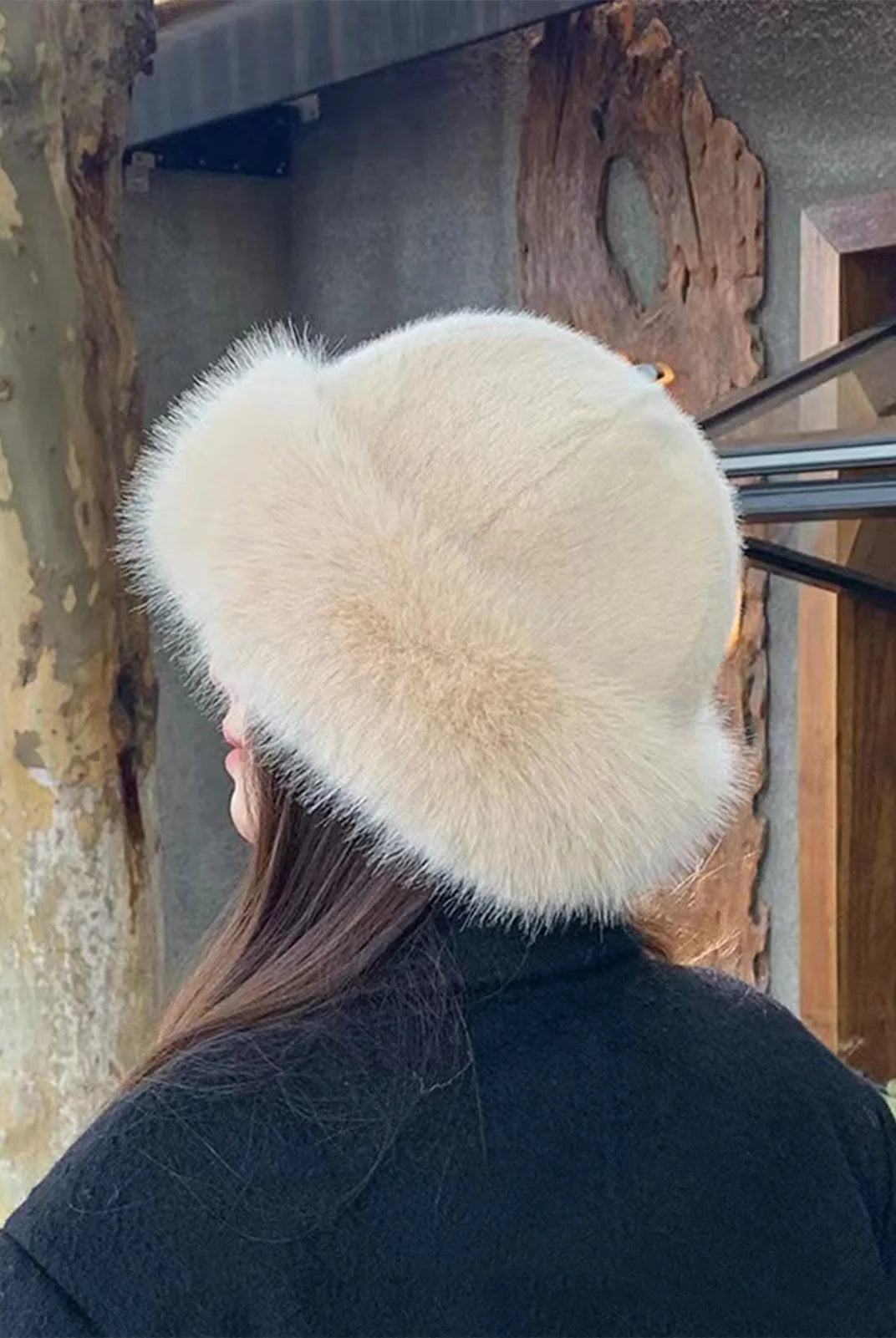 Thick Plush Warm Fur Beanie - Stylish Winter Hat for Women, Cozy Womens Beanie 1