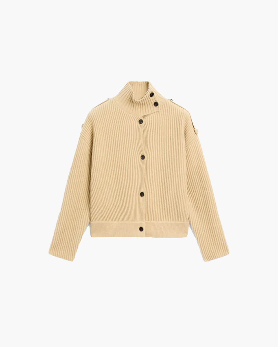 Victoria Stand Collar Knitted Cardigan 7