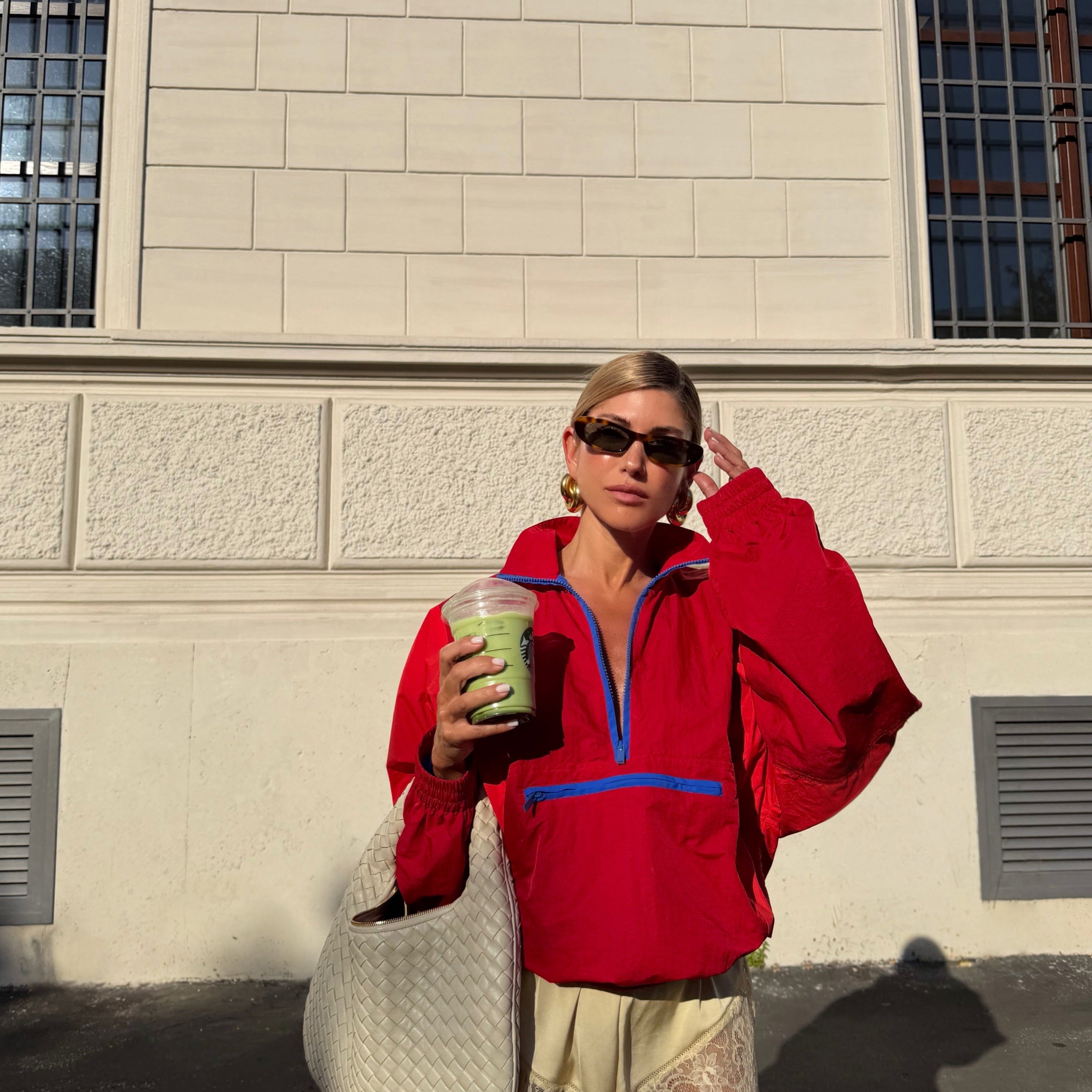 Helen Vintage Color Pop Windbreaker