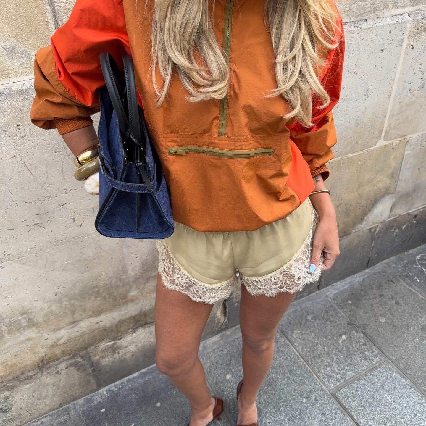 Helen Vintage Color Pop Windbreaker