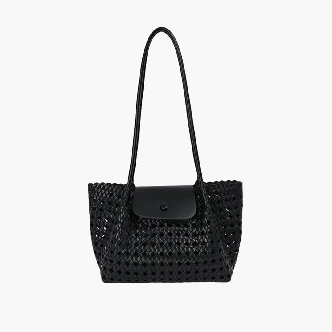 SOERA Marina Embossed Shoulder Bag - Bag - SOERA-115459-BLA-OS-69443 Black