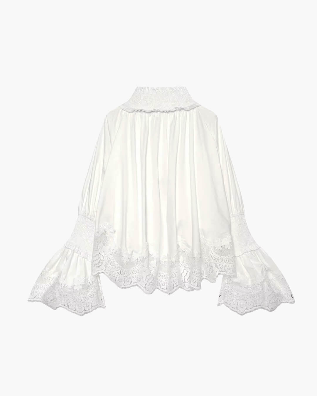 SOERA Annie Embroidery Lace Trim Blouse - Blouse - SOERA-852995-DEF-OS-86339 XS