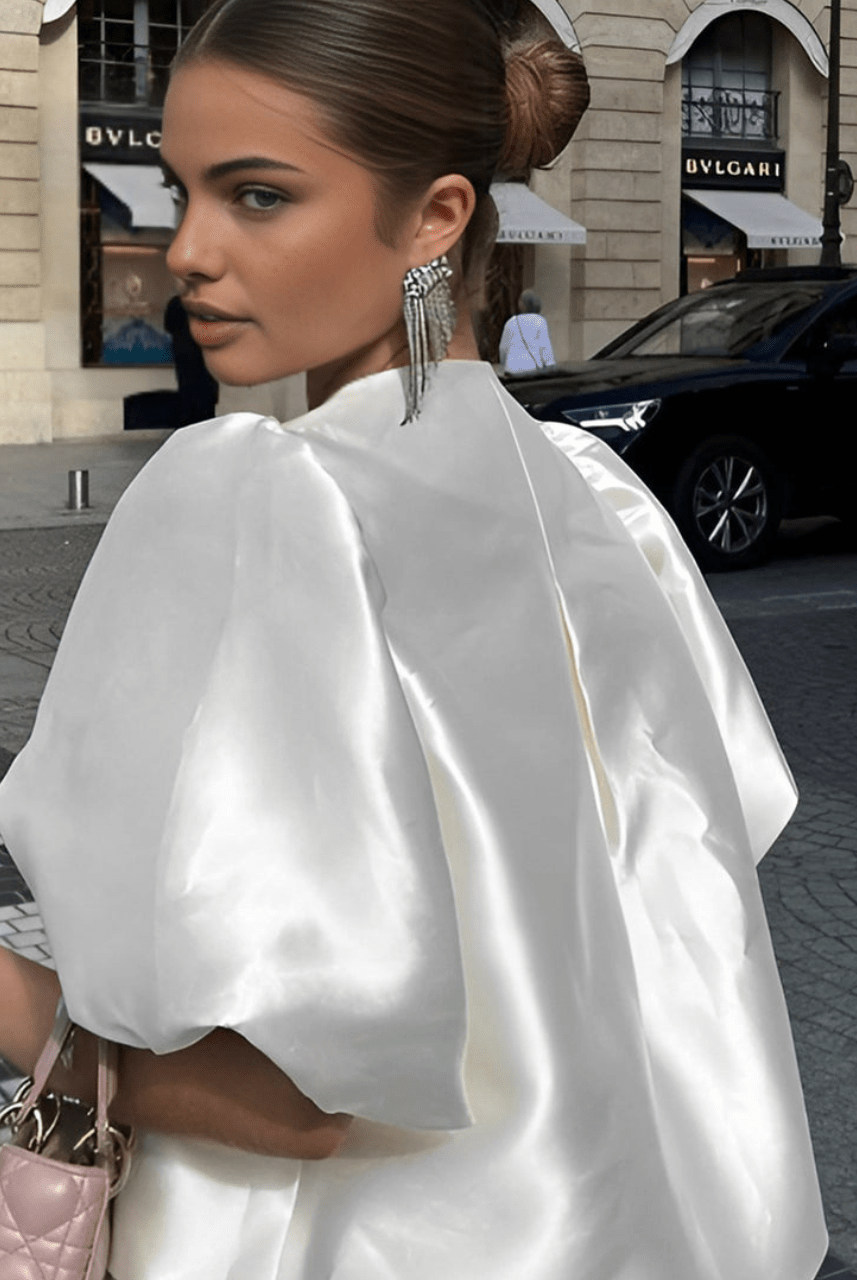 SOERA Bianca Satin Blouse - Blouse - S