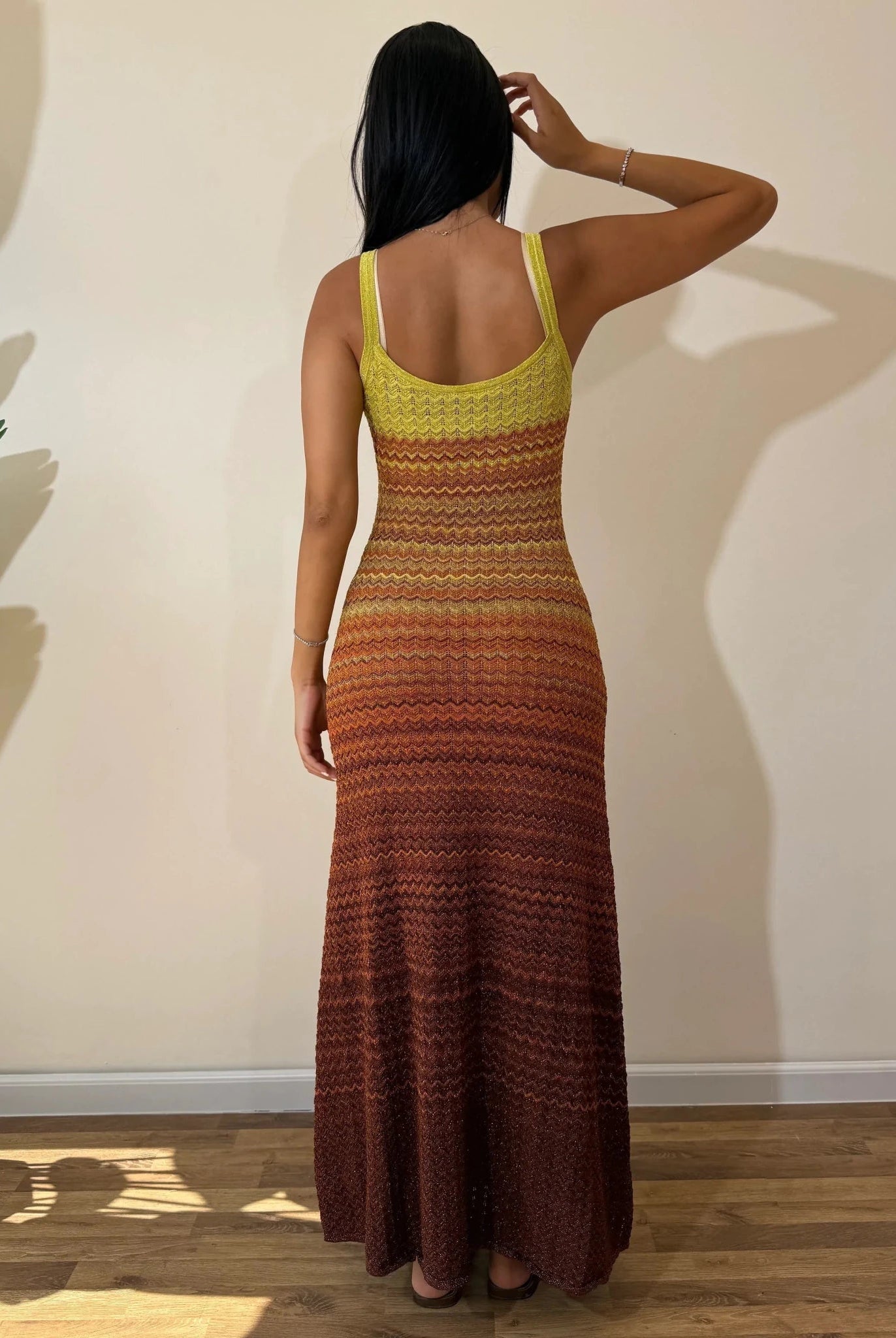 SOERA Sophia Sunset Knit Maxi Dress - Dress - SOERA-896195-M-OS-59011 M