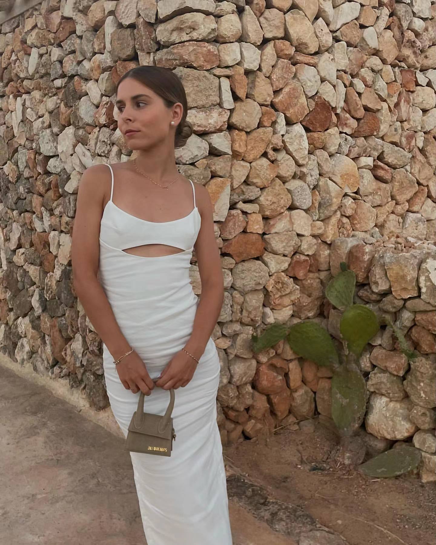 SOERA Violet Backless Sling Dress - Dress - SOERA-351171-WHI-M-73283 M