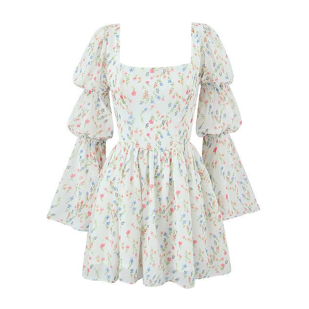 SOERA Bianca Off-Shoulder Ruffled Mini Dress - Dresses - White L