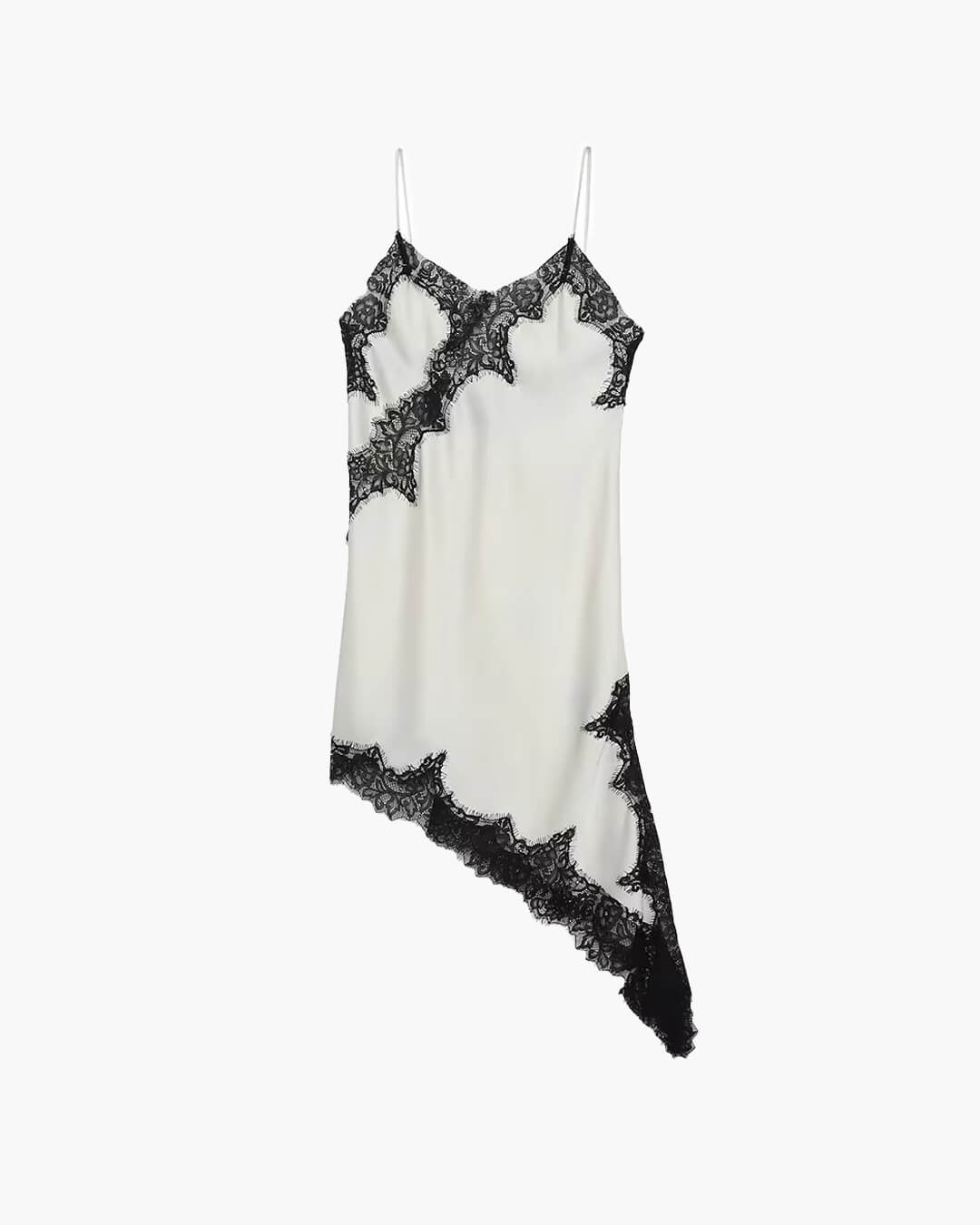 SOERA Kara Asymmetric Satin Mini Dress - Dresses - 1005009973435965-;nv1763048696671652340 Yellow M