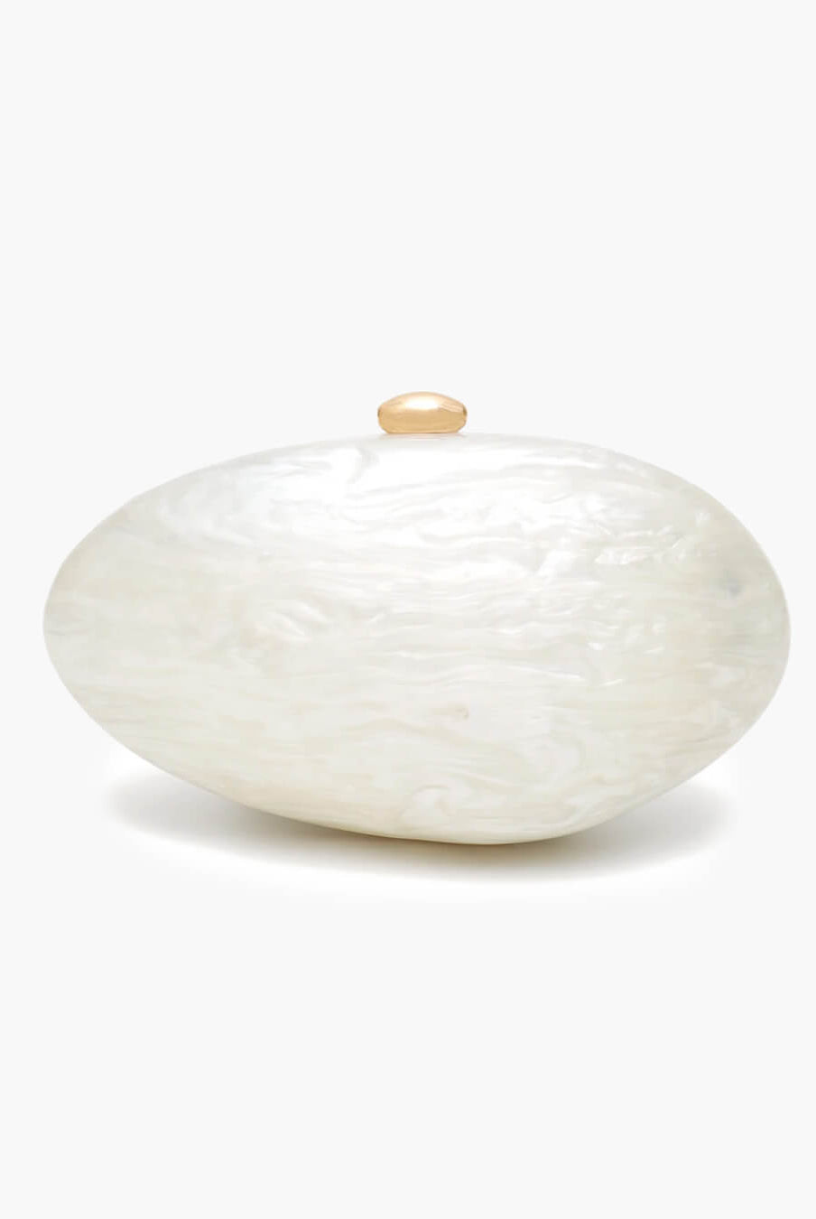 SOERA Bianca Shell - Shaped Acrylic Evening Clutch - Handbags - Black