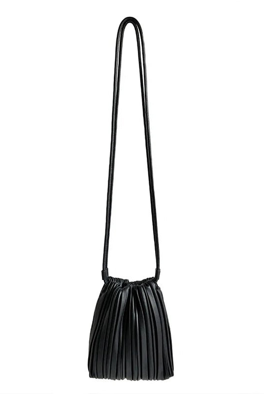 SOERA Lily Pleated Mini Crossbody Bag - Handbags - Blue