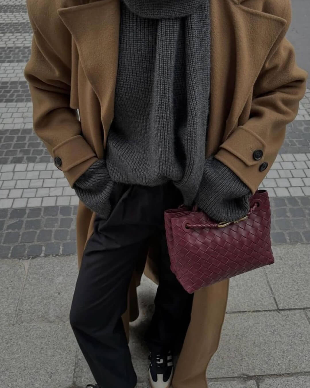 SOERA Lucia Woven Bag - Handbags - DBAD2-RE700001 Medium Coffee