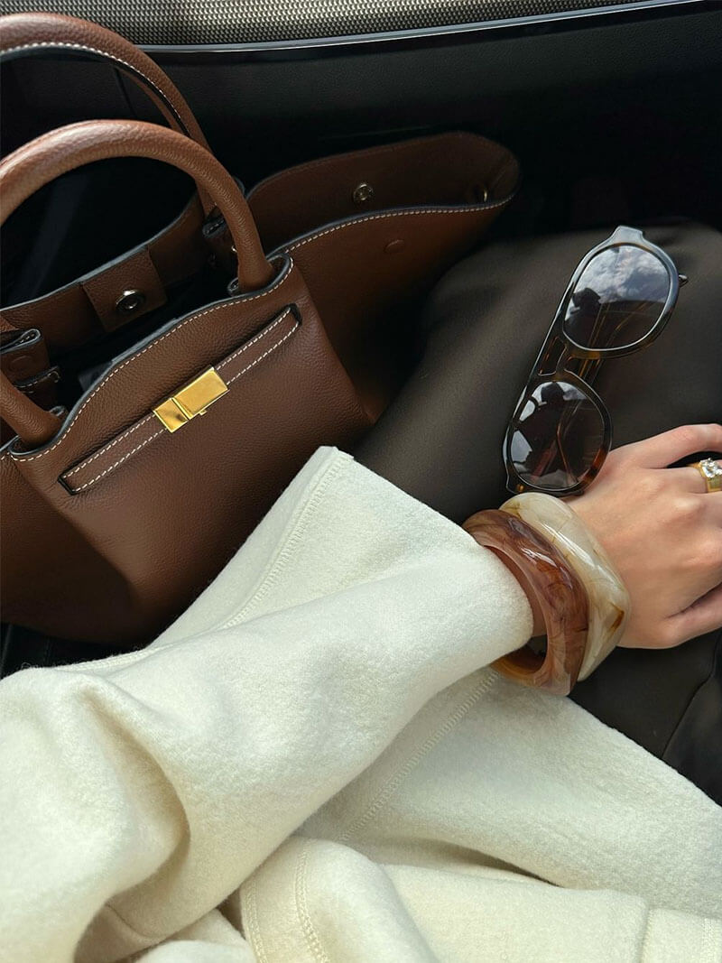 SOERA Melanie Vegan Leather Bag - Handbags - Soera-Melanie-leather-bag/lightbrown Light Brown