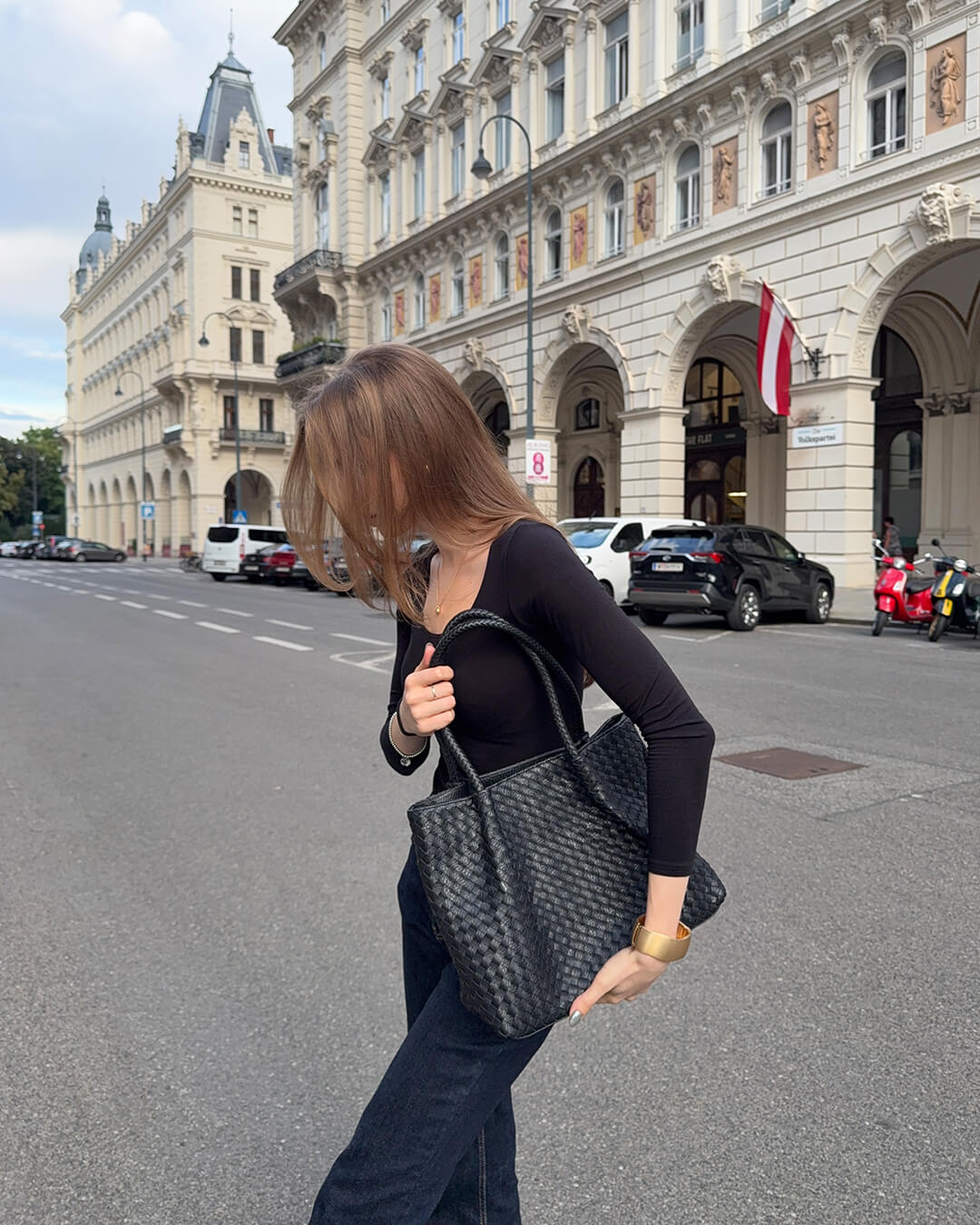 SOERA Natalie Woven Bag XL - Handbags - Soera-Natalie-Woven-Shopper-Bag-XL-Handbag/Black Black Regular