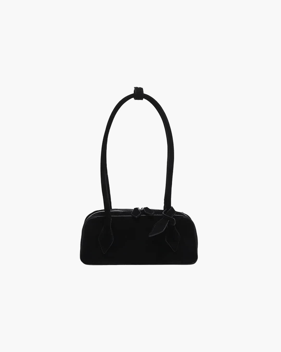 SOERA Rebecca Suede Shoulder Bag - Handbags - 3256809531902601-;Gt1763832189353200487 Black