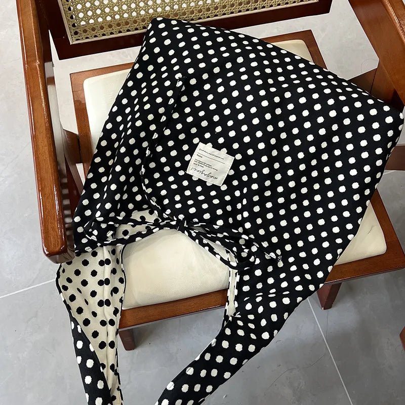 SOERA Sheila Polka Dots Reversible Hobo Bag - Handbags - 1005010659688158-;tv1775118759279870508 Default