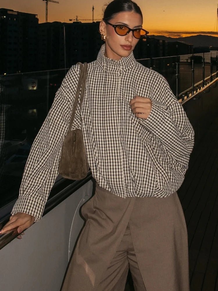 SOERA Zoe Plaid Bomber Jacket - Jacket - SOERA-950083-DEF-OS-71395 XS