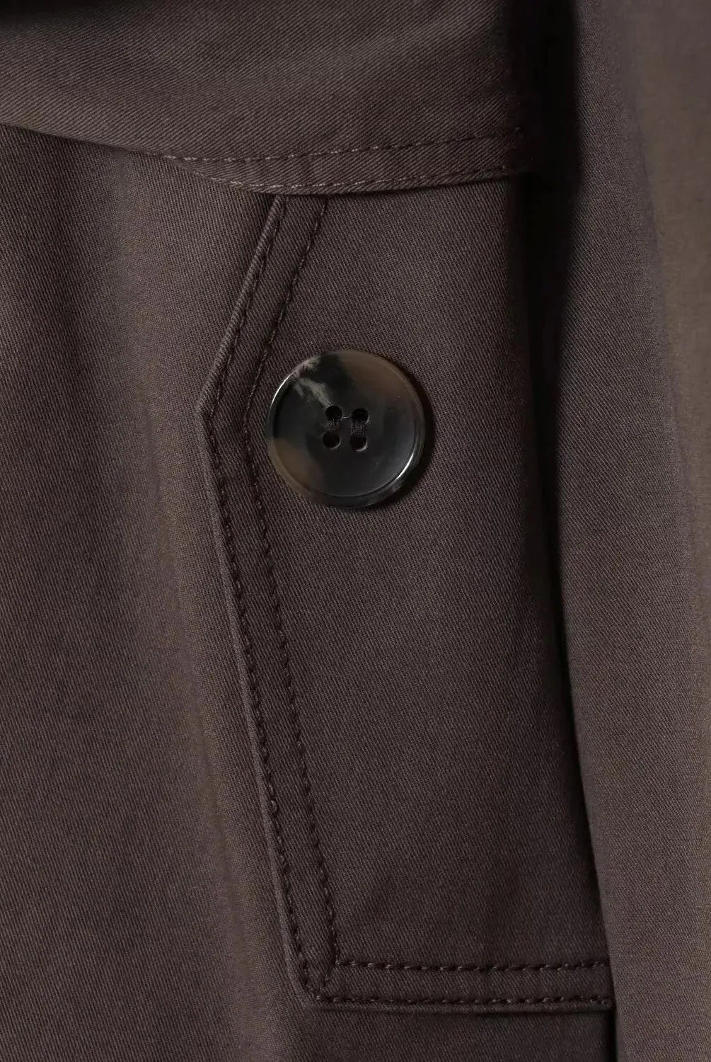 SOERA Alianna Belted Short Trench Coat - Jackets - 1005010525106371-;Gi1773466489348623332 Black S