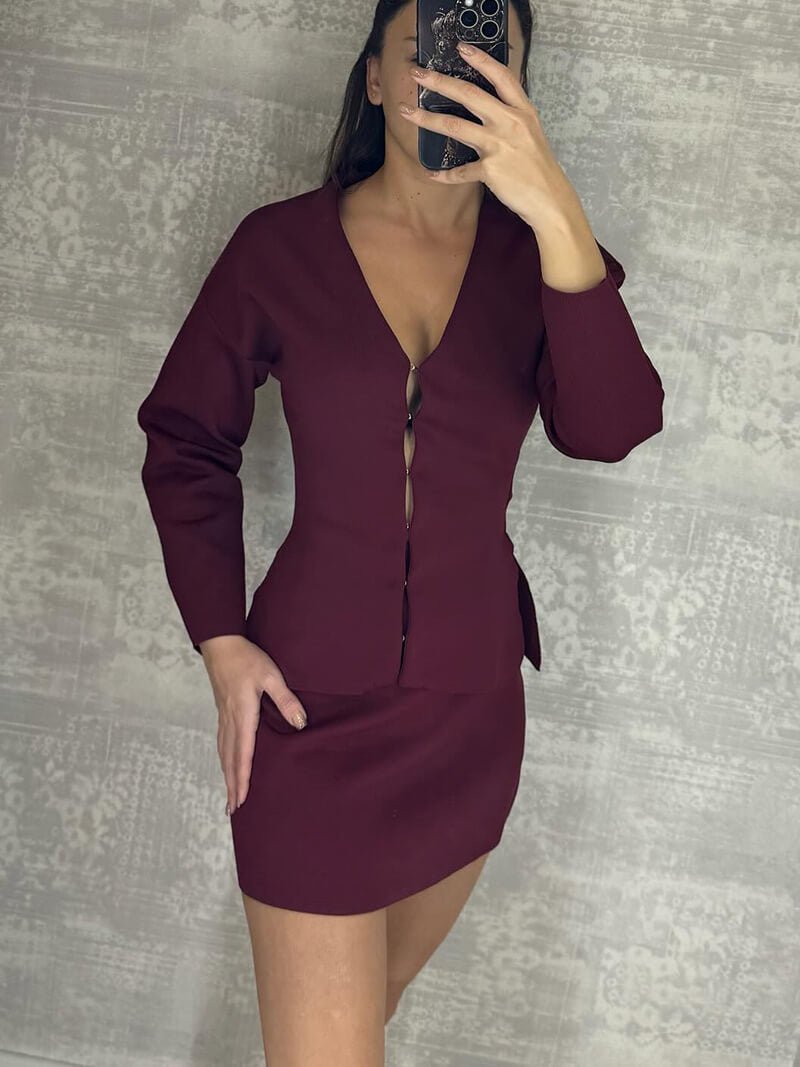 SOERA Cathy Knit Set - jackets - Soera-Cathy-Cardigan-L L