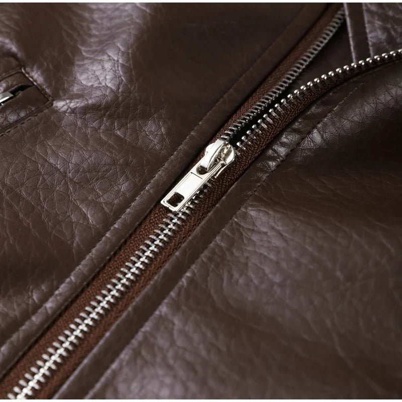 SOERA Jackie Zip - Up Lapel Jacket - Jackets - Brown L