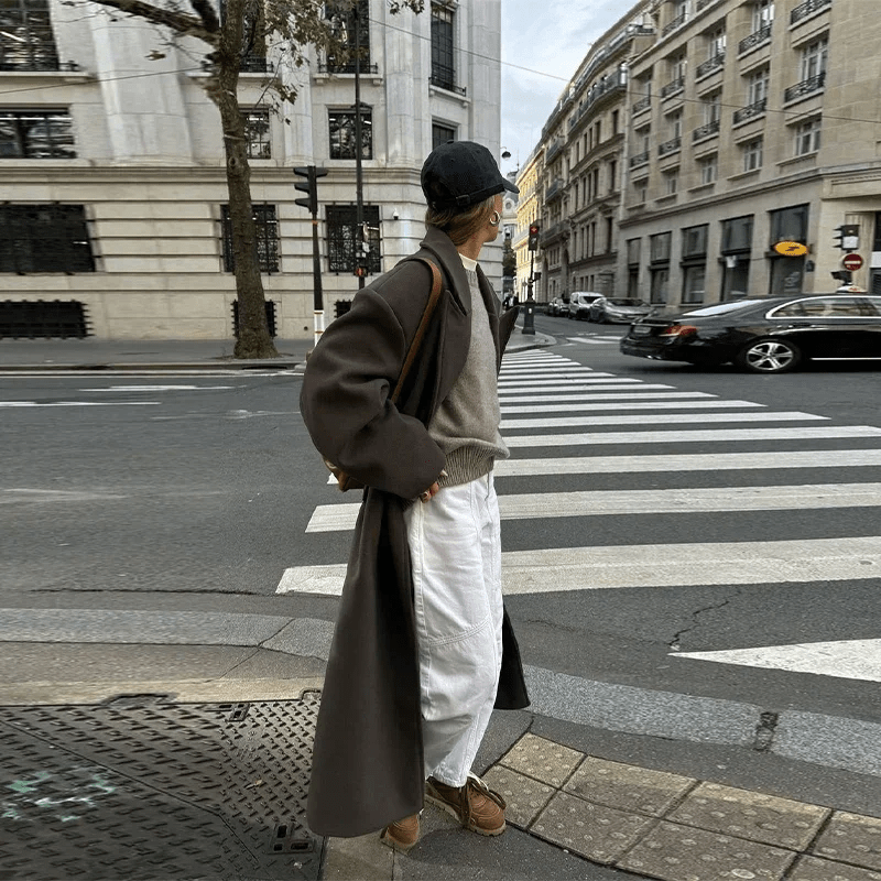 SOERA Nicole Maxi Coat - Jackets - Mv1763304746538363400 Brown S