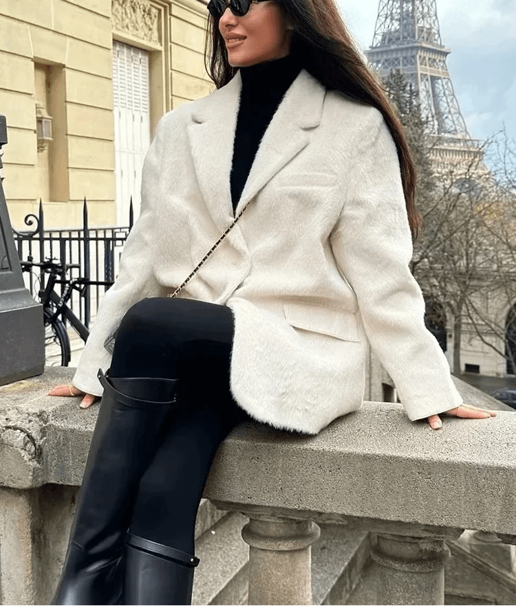 SOERA Noemi Structured Blazer - Jackets - Cv1765197968552519262 XS White