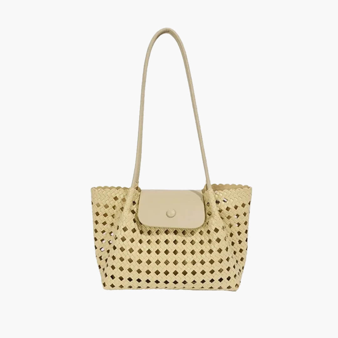 Marina Embossed Shoulder Bag