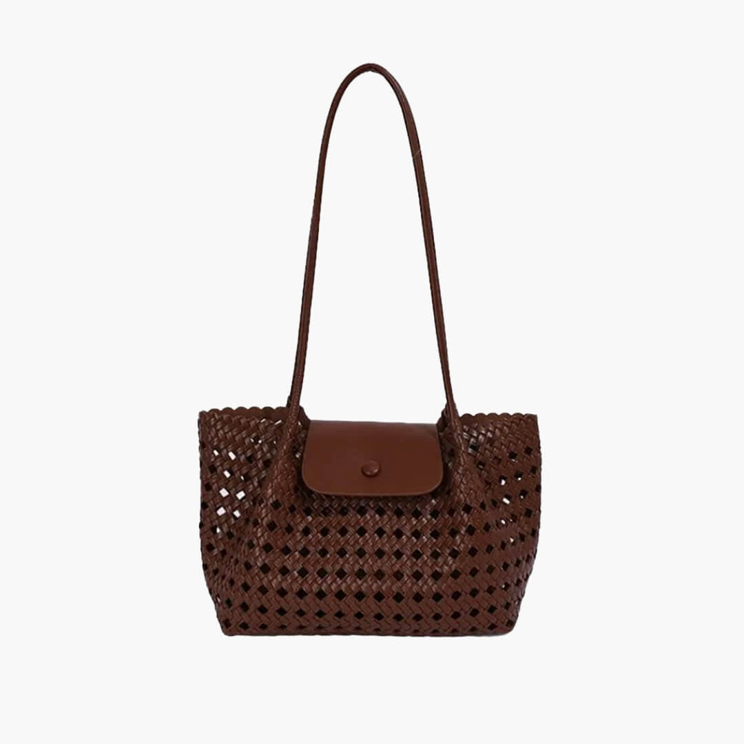 Marina Embossed Shoulder Bag