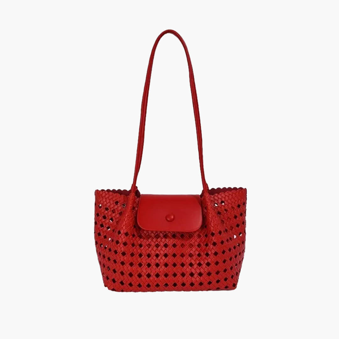 Marina Embossed Shoulder Bag