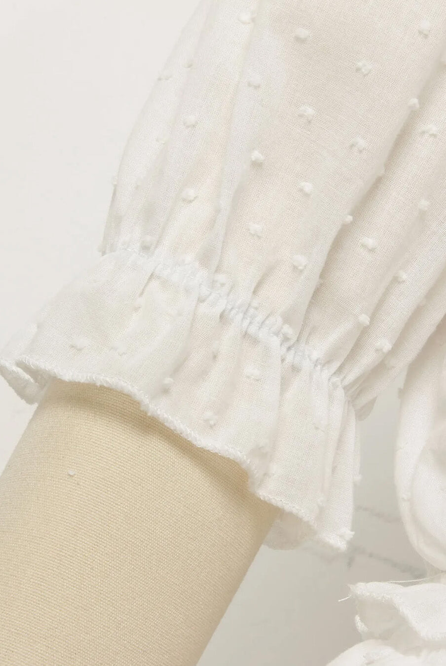 SOERA Connie Swiss Dot Ruffled Crop Top Skirt Set - Matching Sets - 1005008886382360-;QW1776154513860192734 M