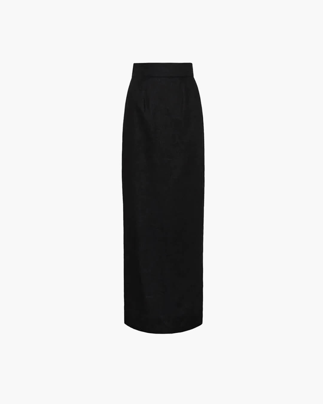 SOERA Irma Sleeveless Linen Set - Matching Sets - Skirt Black