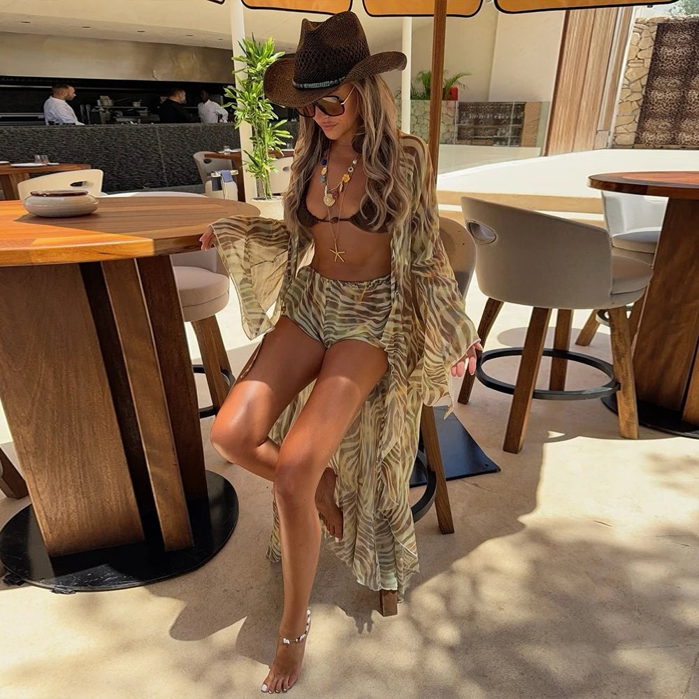 SOERA Zara Zebra Print Bikini Set - Matching Sets - SOERA-654659-YA1-S-84739 S
