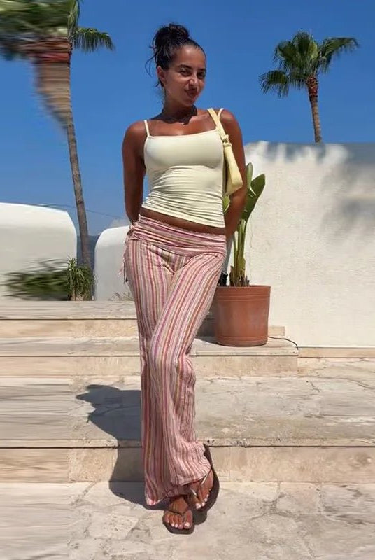 SOERA Sienna Vertical Stripe Trousers - Pants - SOERA-346371-DEF-OS-38981 L