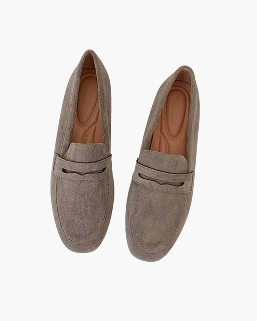 SOERA Bianca Suede Slip - On Loafers - Shoes - Grey 34
