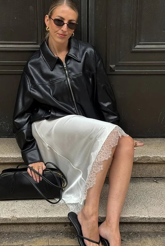 SOERA Leslie Asymmetric Midi Skirt - Skirts - 1005010028276612-;xk1771839651349658996 M