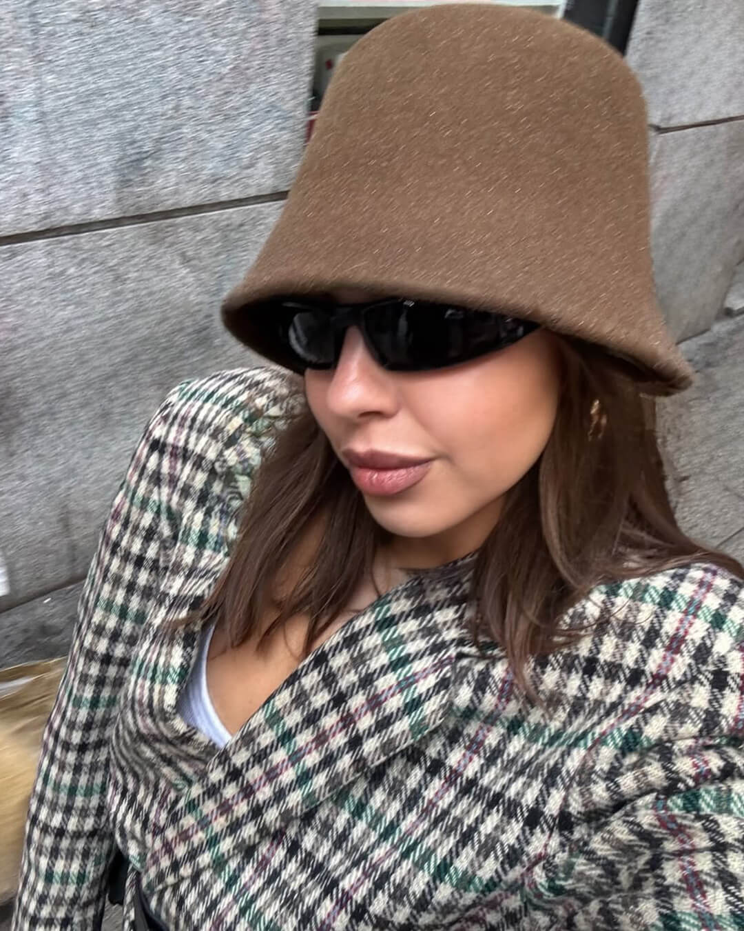 SOERA Kyla Fuzzy Bucket Hat - Winter Hats - 3256809928680127-;ww1764102178339560780 Brown