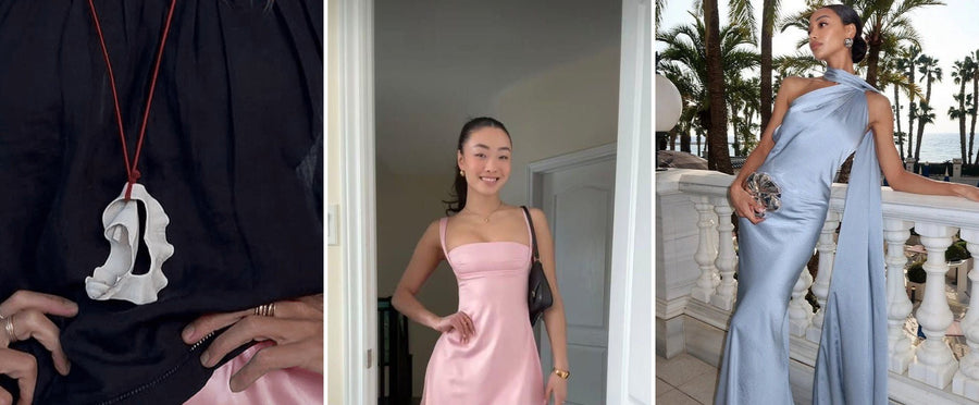 Silk, Satin & Charmeuse: The Lustrous Fabrics of Late Summer
