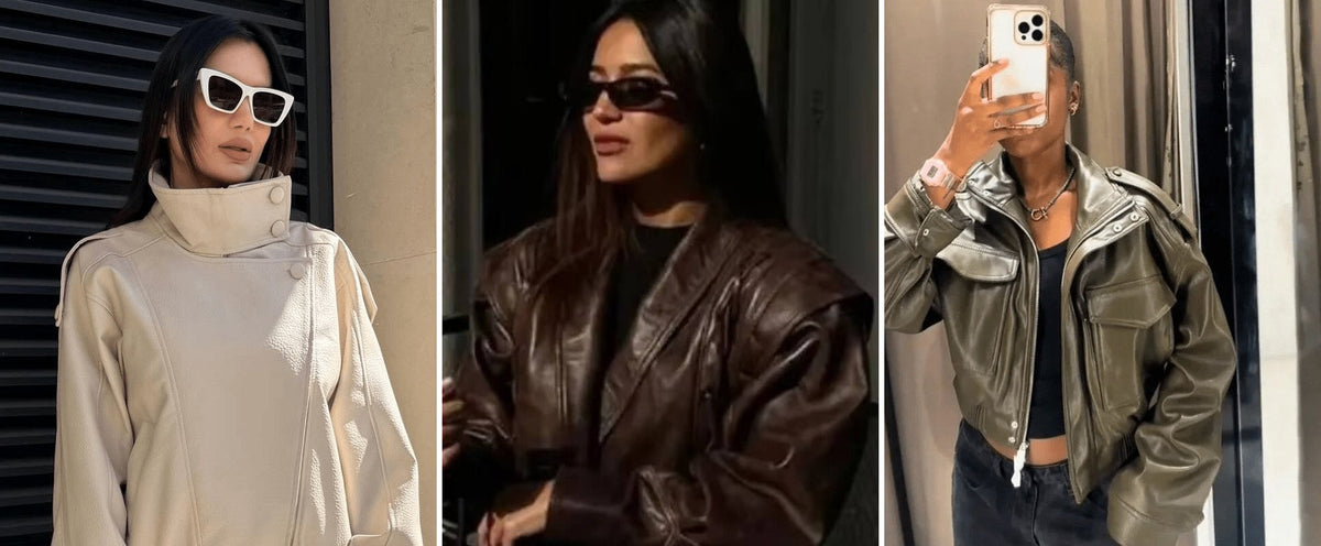 The Leather-Look Edit: Jackets That Earn Their Place