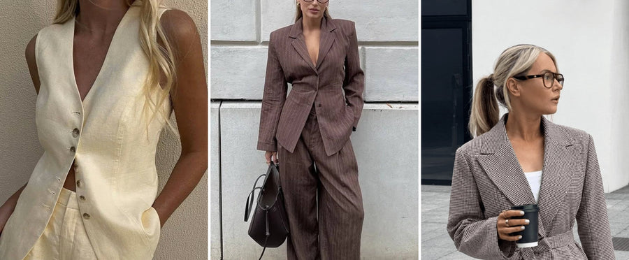 The Tailored Trouser Suit: Autumn's Sharpest Co-Ord
