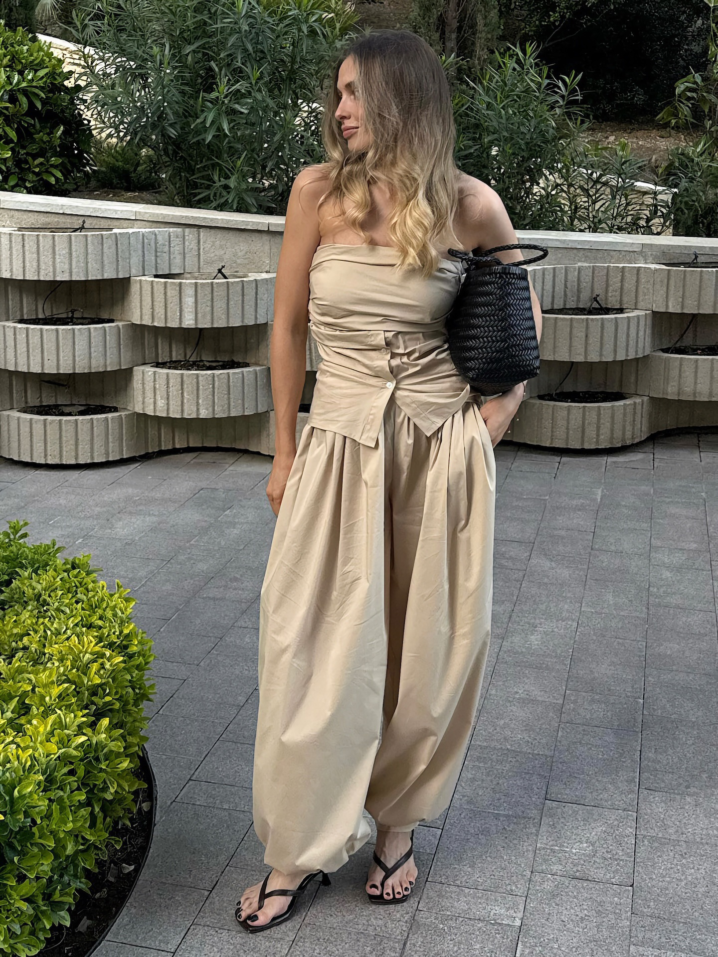 Kerry pantalones balloon de talle alto