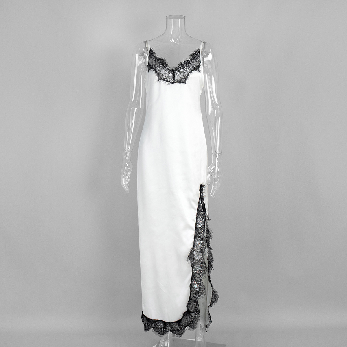Beatrice Halter Lace Maxi Dress