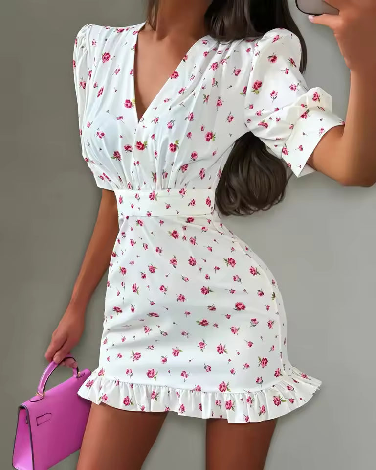Bianca vestido mini floral