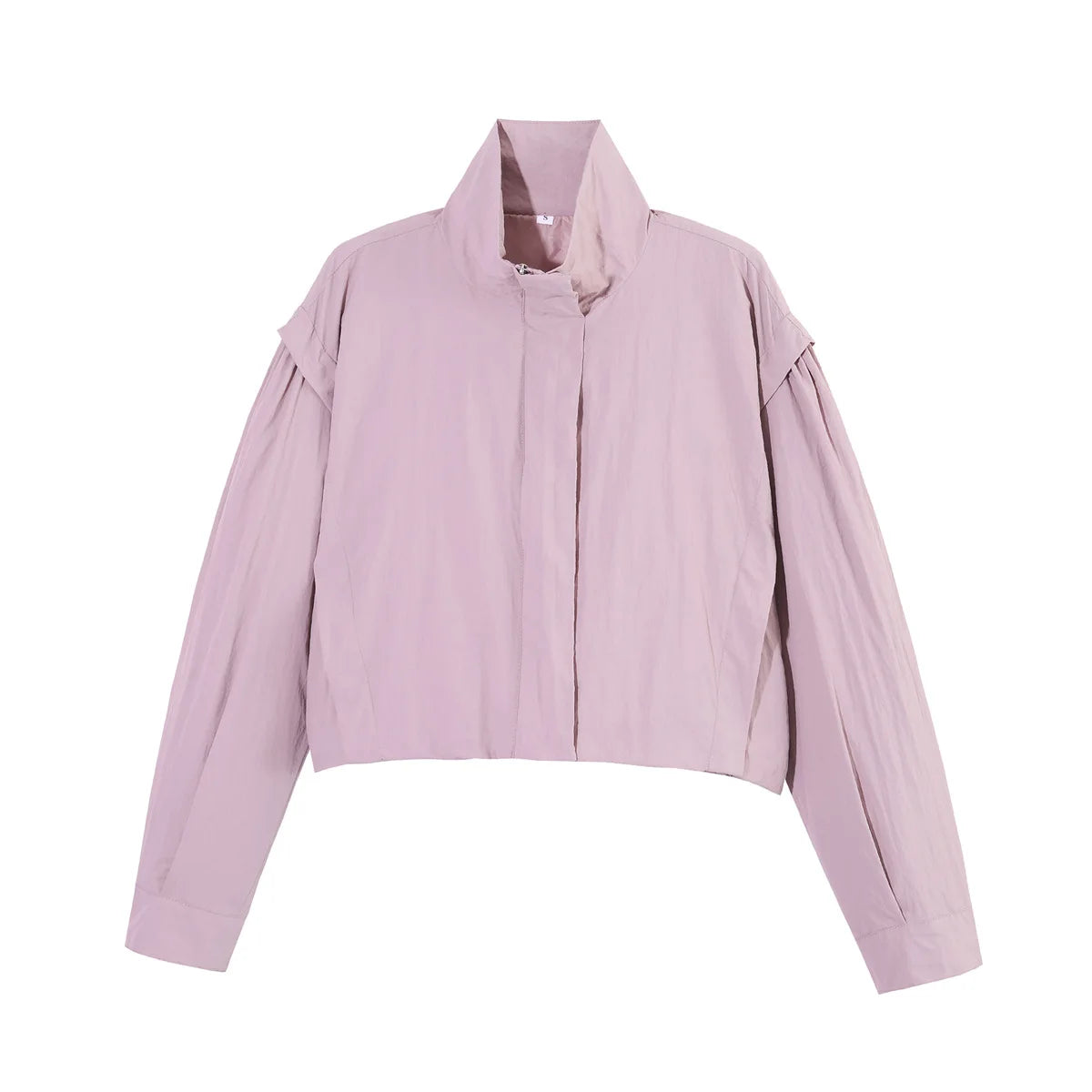 Chaqueta corta Melisande de cuello alto