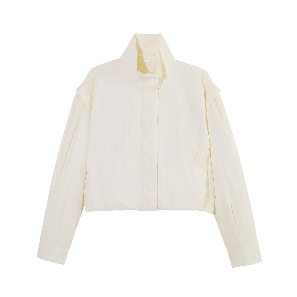 Chaqueta corta Melisande de cuello alto