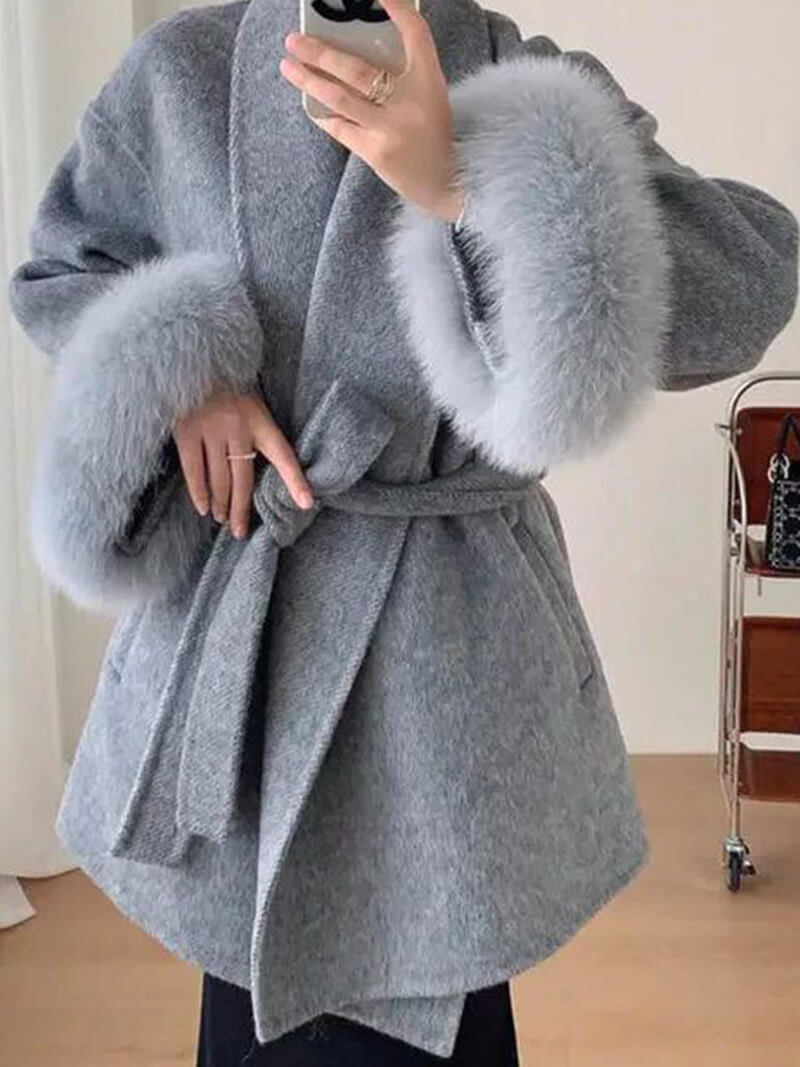 Grace Faux Fur Coat - SOERA Store