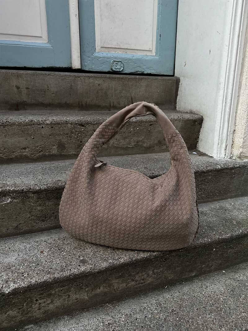 Suede Woven Bag XL - SOERA Store