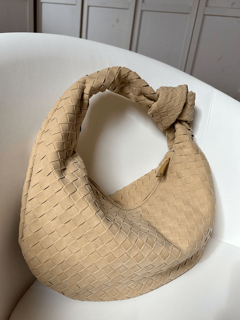 Woven bag medium suede - SOERA Store