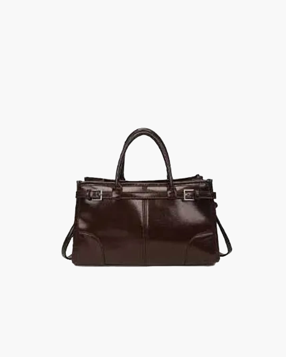 Luna Shoulder Bag with Belt Detail