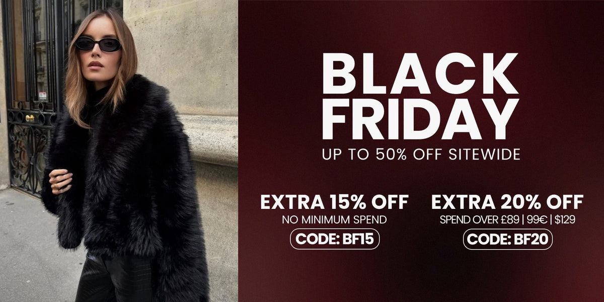 Black Friday: hasta 50% de descuento en toda la tienda, 15% extra con BF15, 20% extra a partir de 99€ con BF20